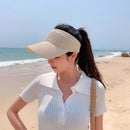 Viseira Feminina Respirável Anti-UV - Solar Elegance