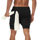 Short Masculino 2 em 1 FlexFit Pro - O Único Que Une Conforto e Performance!