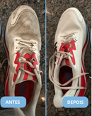 Bolsa de Limpeza Para Tênis SafeWash - Lavagem Segura Sem Danos ou Deformações