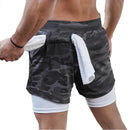 Short Masculino 2 em 1 FlexFit Pro - O Único Que Une Conforto e Performance!