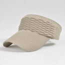 Viseira Feminina Respirável Anti-UV - Solar Elegance