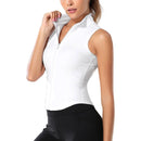 Colete Feminino de Treino com Ziper Frontal -SlimMove Vest